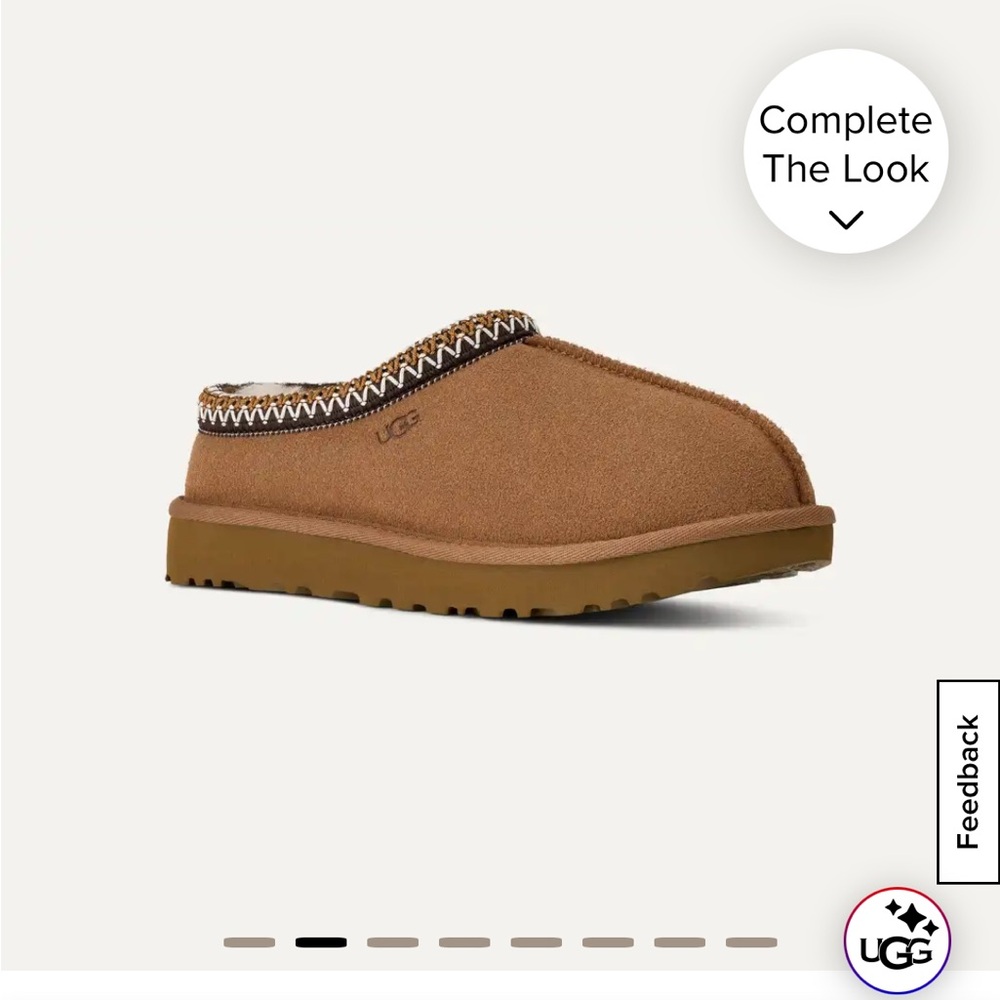 NWT NEW IN BOX UGGS TASMAN II Slipper CHESTNUT